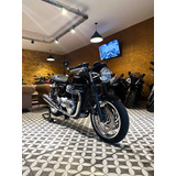 Triumph Thuxton 1200 *olivos* *impecable*