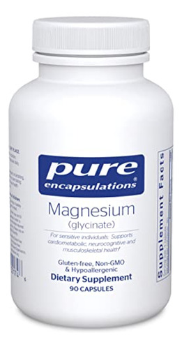 Test De Embarazo  Pure Encapsulations Magnesio (glicinato) -