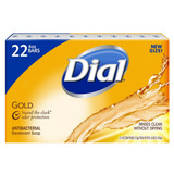 Dial Antibacteriano Jabón Desodorante De Oro 4 Oz 22 Ct