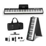 Teclado Organeta Plegable Pórtatil Fingerballet Bx20, Negro