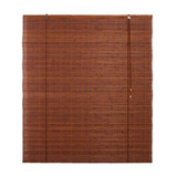 Persiana Enrollable Bambú 140x165 Cm Bicolor