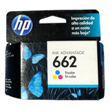  Cartucho  Hp 662 Color Deskjet 2515/2516/3515/3516  