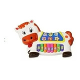 Organeta Piano Caballo Musical Bebe Juguete