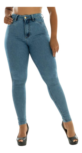 Calça Jeans Modeladora Curva Dos Sonhos Térmica Mamacita