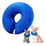 Collar Isabelino Inflable Gato Perro Collar Mascotas Talla S