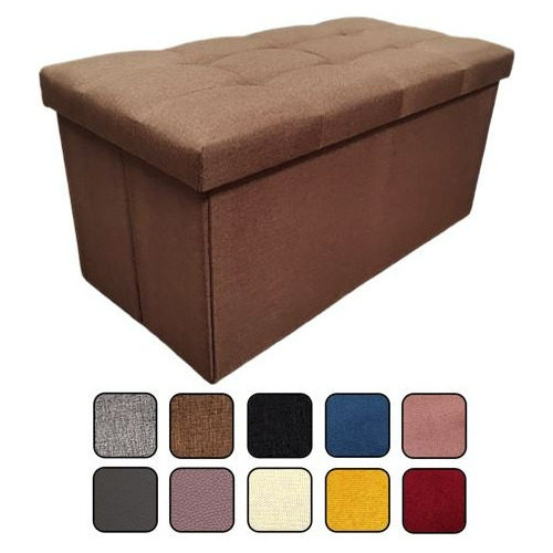 Ottoman Asiento Banca Baul Taburete Otomano Plegable Puff 