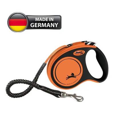 Correa Retractil Flexi Extreme M Cinta 5mts Hasta 35 Kg