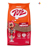 Granulado Sanitário Gatos Putz Grãos Médios 4 Kg - Kelco X 4kg De Peso Neto