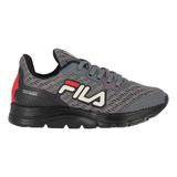 Zapatillas Fila Running Niño Athlon Kids Gris-rojo Ras