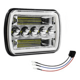 7 Pulgadas Led Para Faros Delanteros Cuadrados Wrangler Ange