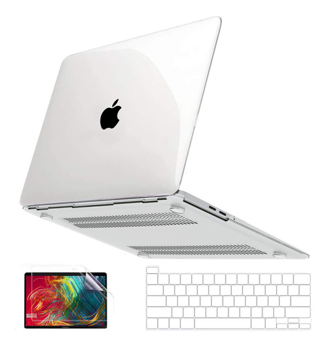 Funda Carcasa Para Macbook Pro 13 A2338 Y Mas, Transparente