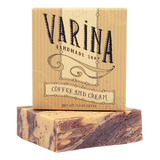 Varina Jabn De Barra De Crema De Caf Natural, Limpieza Suave