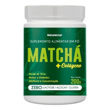 Chá Matcha + Colágeno 200g Zero Açúcar Suplemento Em Pó Top