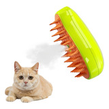 Escova A Vapor 3 Em 1 Elétrica Spray Gatos Cães Tira Pelos