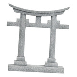 Figura Japonesa Torii Gate Shrine, Modelo De Decoración De