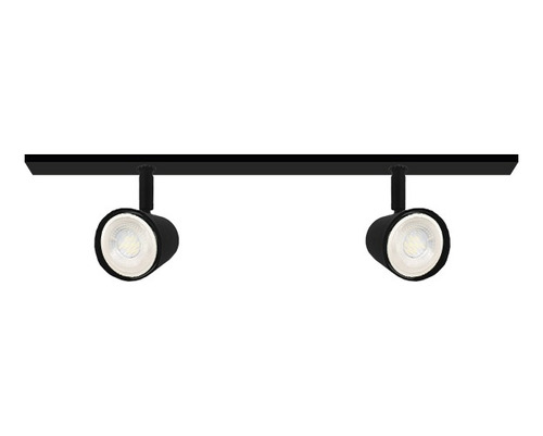 Lampara Aplique Movil Spot Base 60cm Dos Luces Apto Led