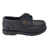 Zapato Cavatini Náutico Colegial Acordonado Eros 0331