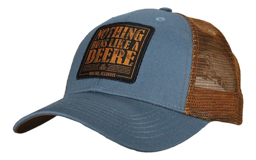 (of) Gorra John Deere Azul Malla Café (977576)