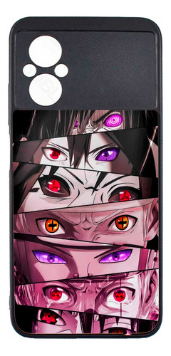 Funda Xiaomi Poco X3 Sharingan Eyes Naruto Tpu Uso Rudo
