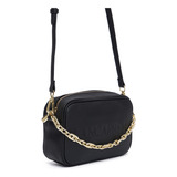 Bolsa Crossbody Lança Perfume Chain In24 Preto Feminino