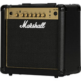 Marshall Mg15 Gr Amplificador 15 Watts Reverb Gold Mg15gr