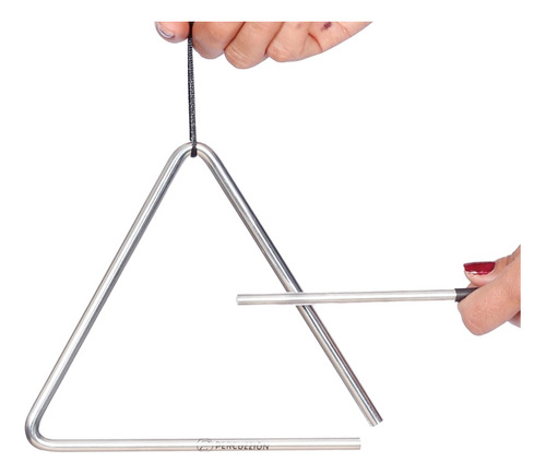 Triangulo Musical Aluminio Infantil Mini 14cm- Incluye Envio