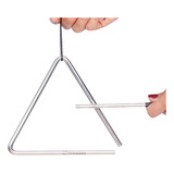 Triangulo Musical Aluminio Infantil Mini 14cm- Incluye Envio