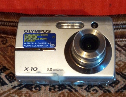 Cámara Olympus X-10 6.0 Megapixel A Reparar