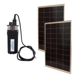 Kit Bomba Agua Solar 6lpm 24v 70m + 2 Paneles 100w Ltceco