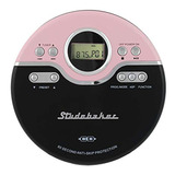 Discmans  Con Radio Fm, Color Rosa Y Negro