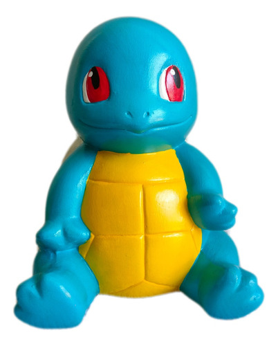 Squirtle Pokémon Alcancía Y Figura De Colección 