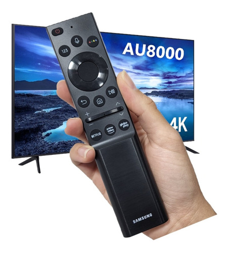 Controle Único Samsung Tv 4k Un50 55 Au8000gxzd Original