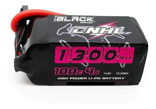 Bateria Lipo 4s 14.8v 1300mah 100c / 200c Cnhl Plug Xt60