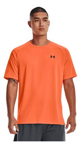 Camiseta Under Armour Tech 2.0 Ss Tee-naranja Neon
