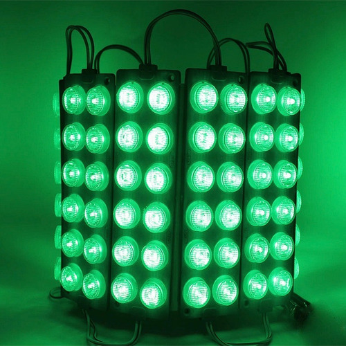 10 Modulo De 18 Led Ip65 Para Coche, Cartelera, Etc