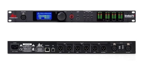 Processador Audio Dbx Pa2 Crossover Digital Drive Rack Dbxpa