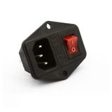 Conector Ac Con Suiche - Interruptor Impresora 3d