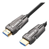 Cable Hdmi 2.1 Fibra Optica 8k 4k 10 Metros Para Play 5 Xbox