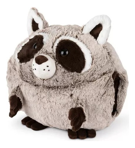 Cozy Noxxiez Peluche Almohada Calienta Manos Mapache 70221