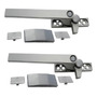 Kit 2 Manijas Inglesa Gsg Dorado Izquierda Acero Mate Modelo Ma-2308 Cd