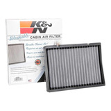 K&n Filtro De Aire De Cabina Premium: Alto Rendimiento, Lava