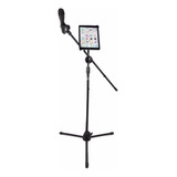 Pedestal Tripie Microfono Boom P/ Tablet Y Cel Kst-112  Base