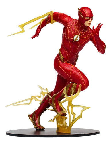 Figura Estatua Ezra Miller The Flash Movie Dc Mcfarlane