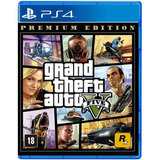 Grand Theft Auto V Premium Edition Ps4 Físico