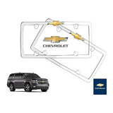 Par Porta Placas Chevrolet Tahoe 2017 Original