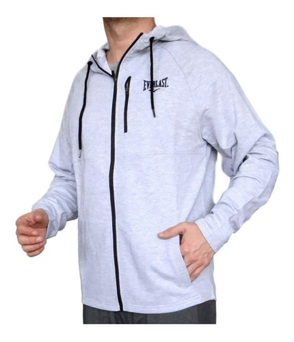 Hoodie Everlast Shift-gris Claro