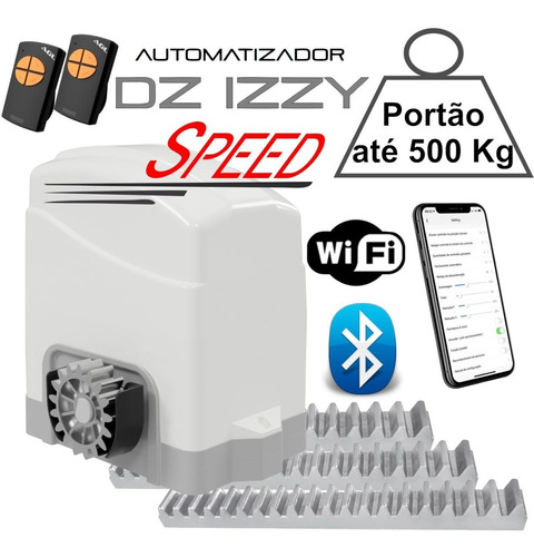 Motor Speed Agl Izzy 500 Wifi 4 Mt Cremalheira E 3 Controles