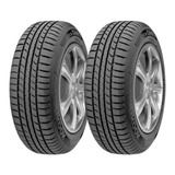 Dupla Llantas 155/70 R14 Hankook Optimo K-715 77t Msi 