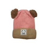 Touca Gorro Lã Forrada Pelucia Infantil Kids Frio Inverno 