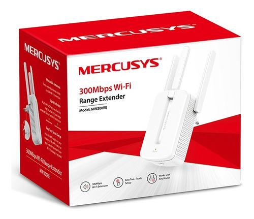 Extensor De Rango Del Alcance De Wifi Mercusys Mw300re V1